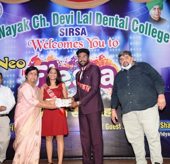 Fresher’s party organized at JCD Dental College