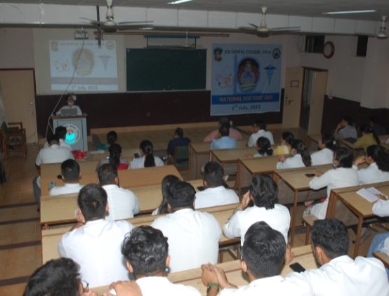 National Doctor’s Day celebrated by JCD Dental College